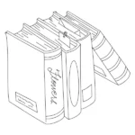 tô màu quyển sách đọc