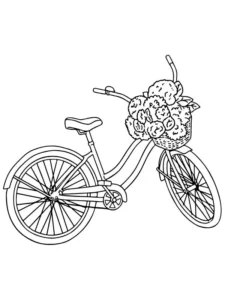 tranh tô màu xe đạp đẹp nhất giúp bé sáng tạo