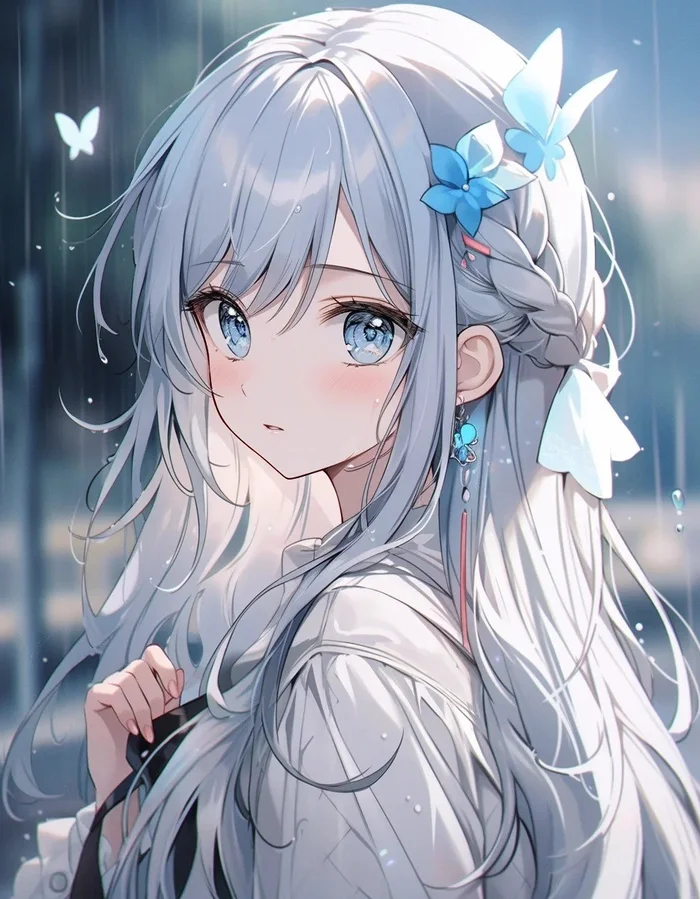 ảnh anime cute nữ đặt avatar