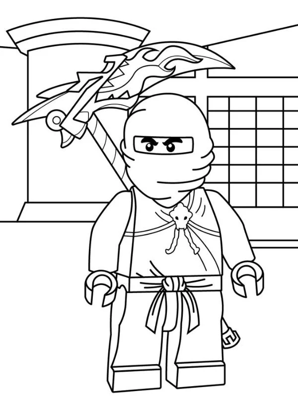 tải tranh tô màu ninjago 