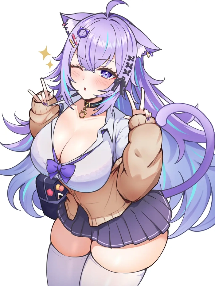 ảnh anime nữ cute vú bự
