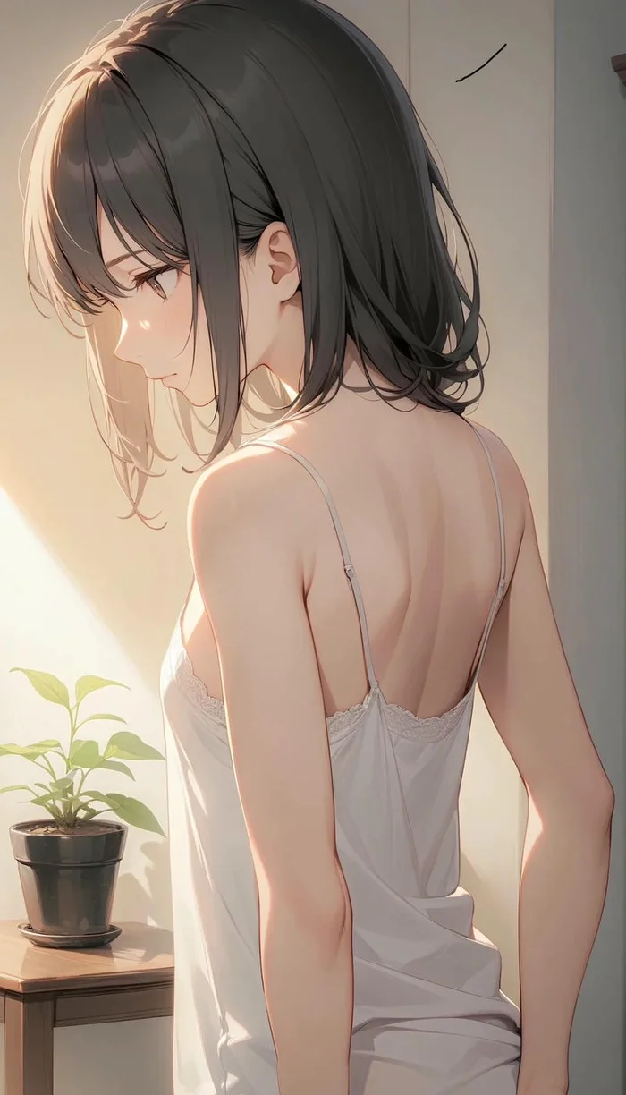 ảnh nữ anime ngầu sexy làm hình nền điện thoại