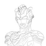 hình tô màu siêu nhân điện quang đầy màu sắc cho bé