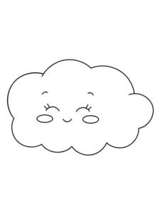 tranh tô màu đám mây tuyệt vời nhất cho bé yêu