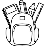 tranh tô màu đồ dùng cute cho trẻ