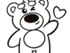 Tải 123+ tranh tô màu gấu dâu Lotso ngộ nghĩnh cho bé yêu