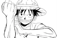 In ngay 111+ tranh tô màu Luffy Mũ Rơm cực ngầu cho bé trai