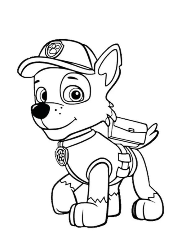 tô màu paw patrol cực dễ