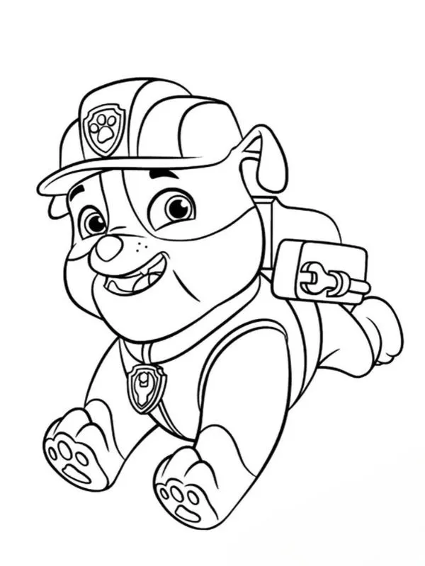 tranh paw patrol ngộ nghĩnh