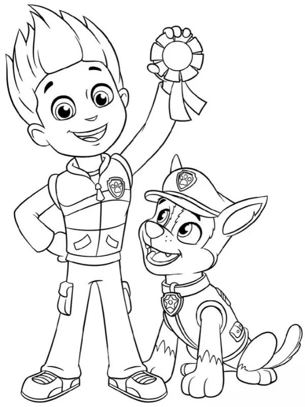 tranh paw patrol phù hợp cho bé