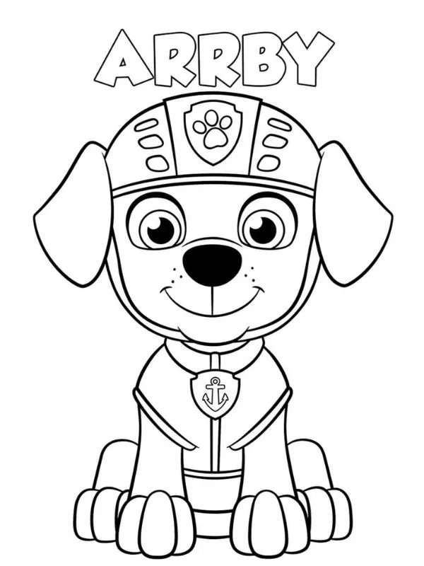 tô màu paw patrol cực kỳ dễ