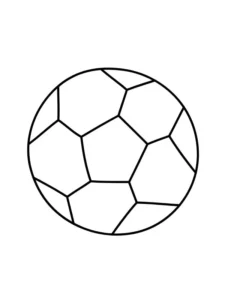 tranh tô màu quả bóng đẹp mắt, đáng yêu cho bé tập tô