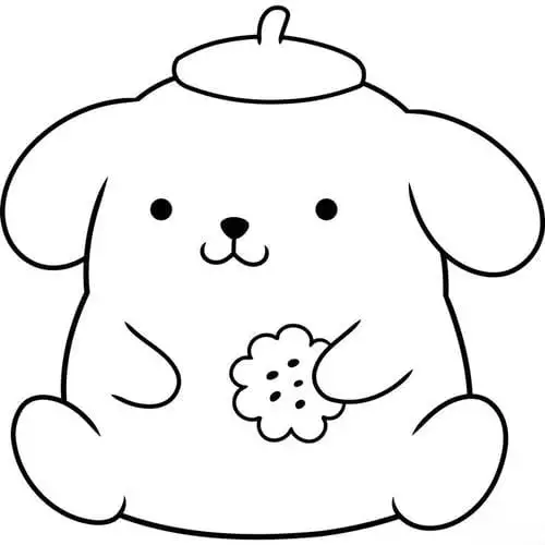 tập tpp pompompurin anime ăn bánh