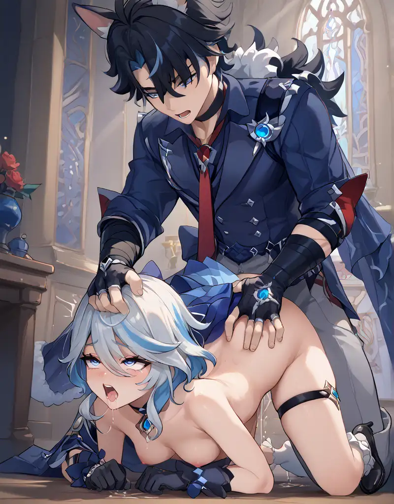 ahegao hentai không che