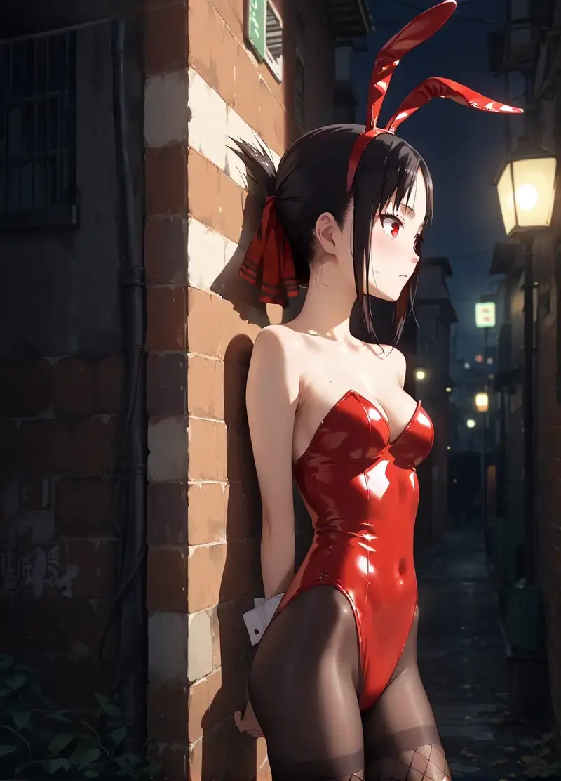 kaguya sama hentai cosplay chú thỏ dỏ