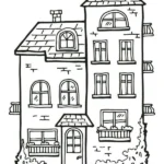 mẫu nhà 5 tầng thời xưa