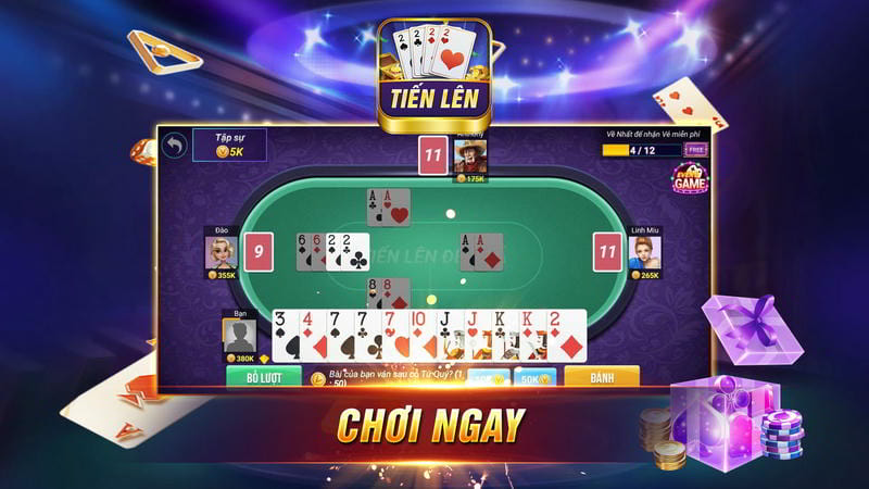 Luật chơi Tiến Lên Miền Nam tại Sunwin với giao diện thân thiện, dễ nắm bắt trong 5 phút!