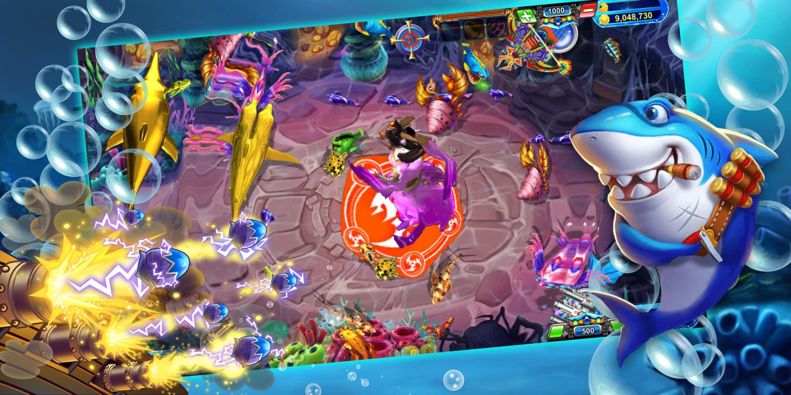 Người chơi trải nghiệm Fishing War tại nhà cái ZBET