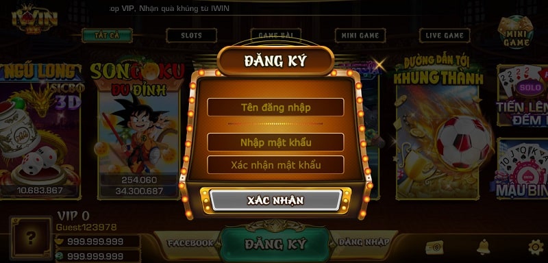 Ưu đãi độc quyền cho thành viên sau khi đăng ký iwin