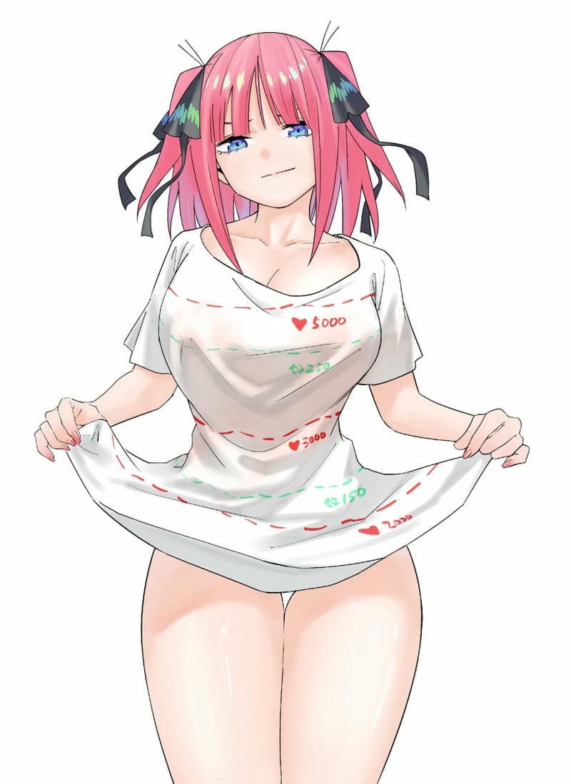 ảnh nino nakano hentai cực kỳ nóng bỏng