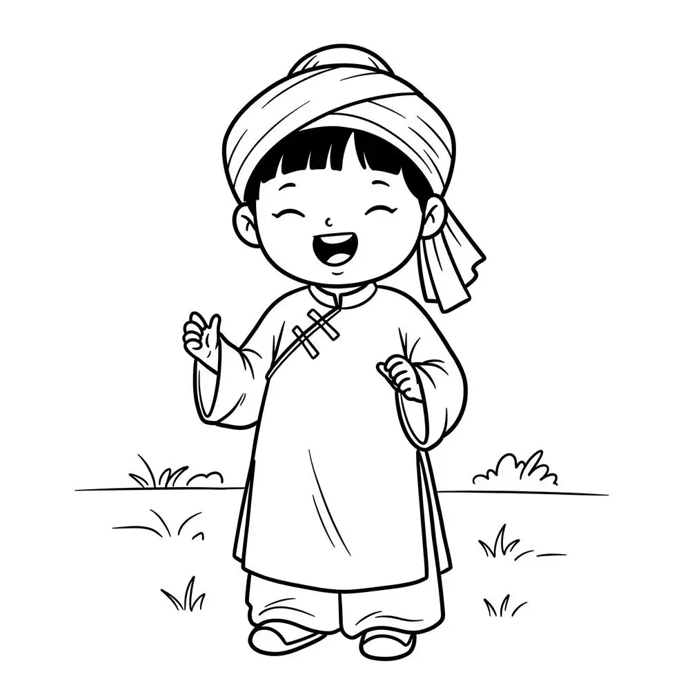 tranh tô màu ca sĩ cho trẻ em 