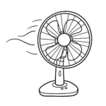 tô màu cái quạt