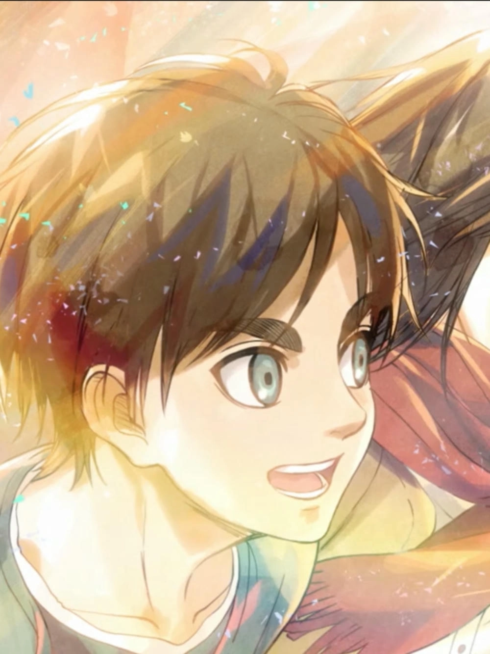 Eren Yeager khi còn nhỏ 