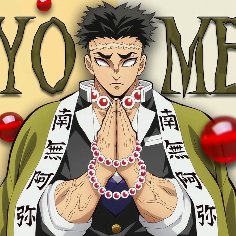 Gyomei Himejima ảnh vẽ tay 