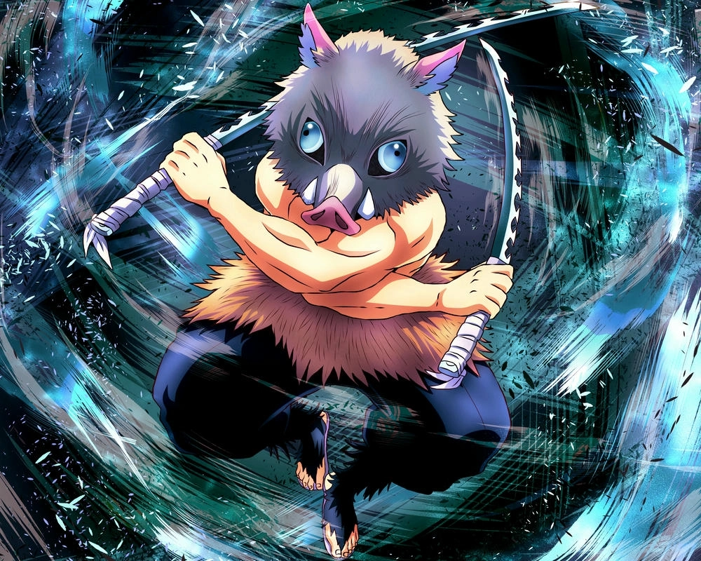 anime inosuke hashibira fanart 