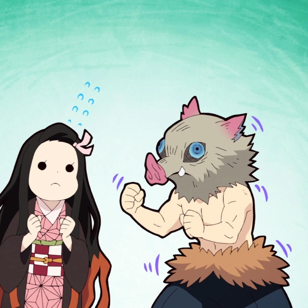 inosuke hài hước chibi 