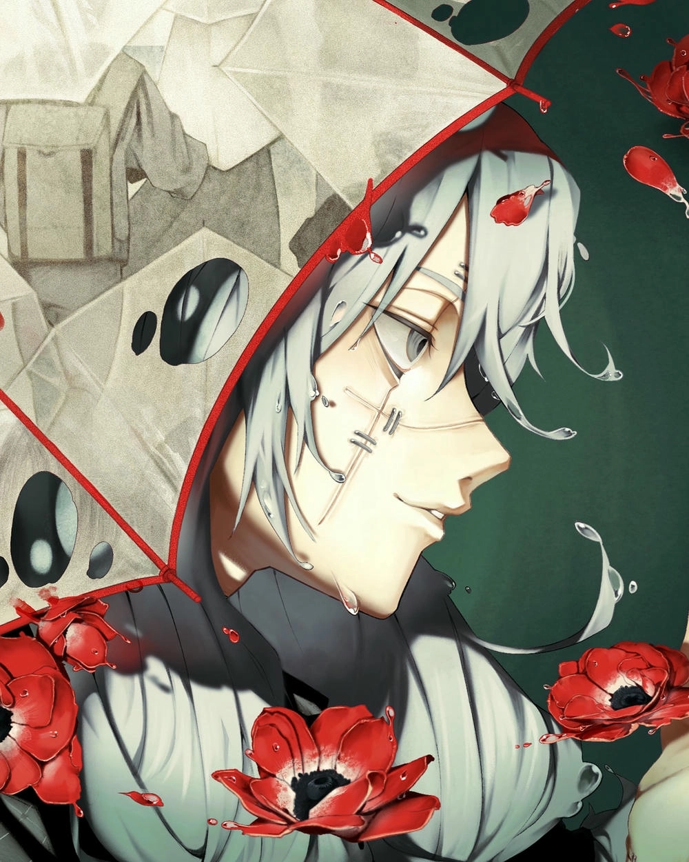 hình nhân vật mahito anime jjk 