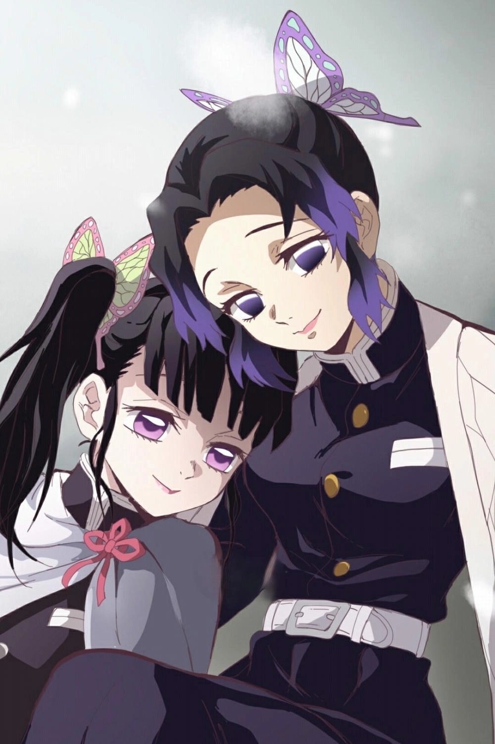 hình ảnh shinobu ngầu trong bộ Kimetsu no Yaiba 