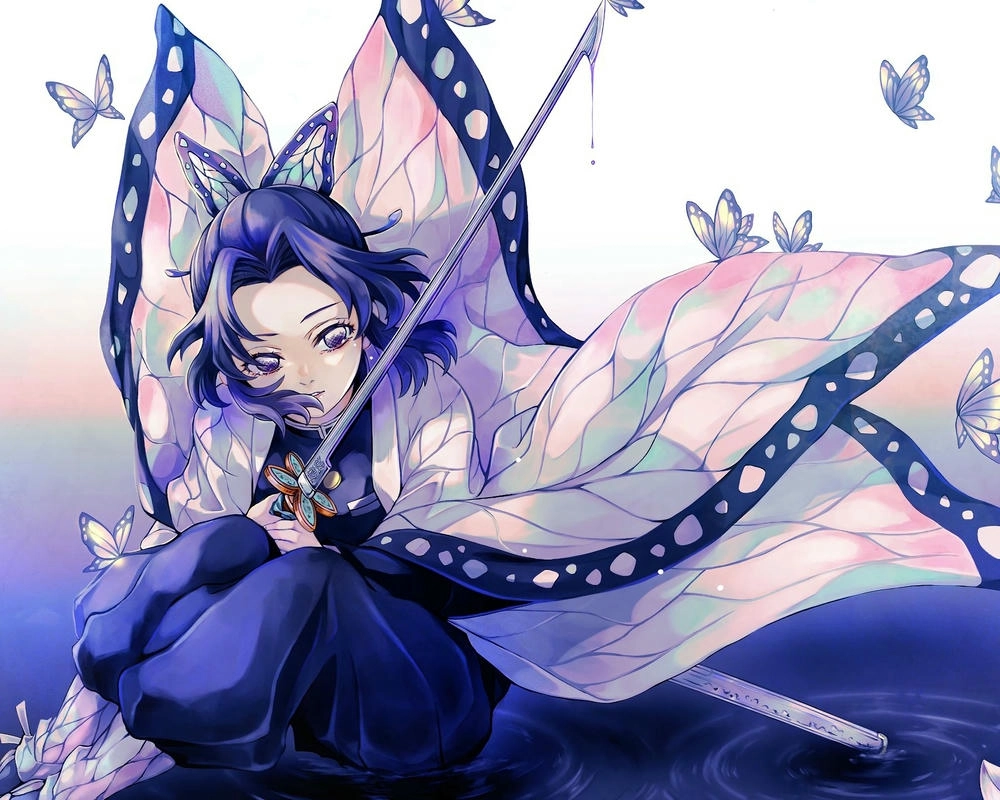 ảnh shinobu anime chân thật 