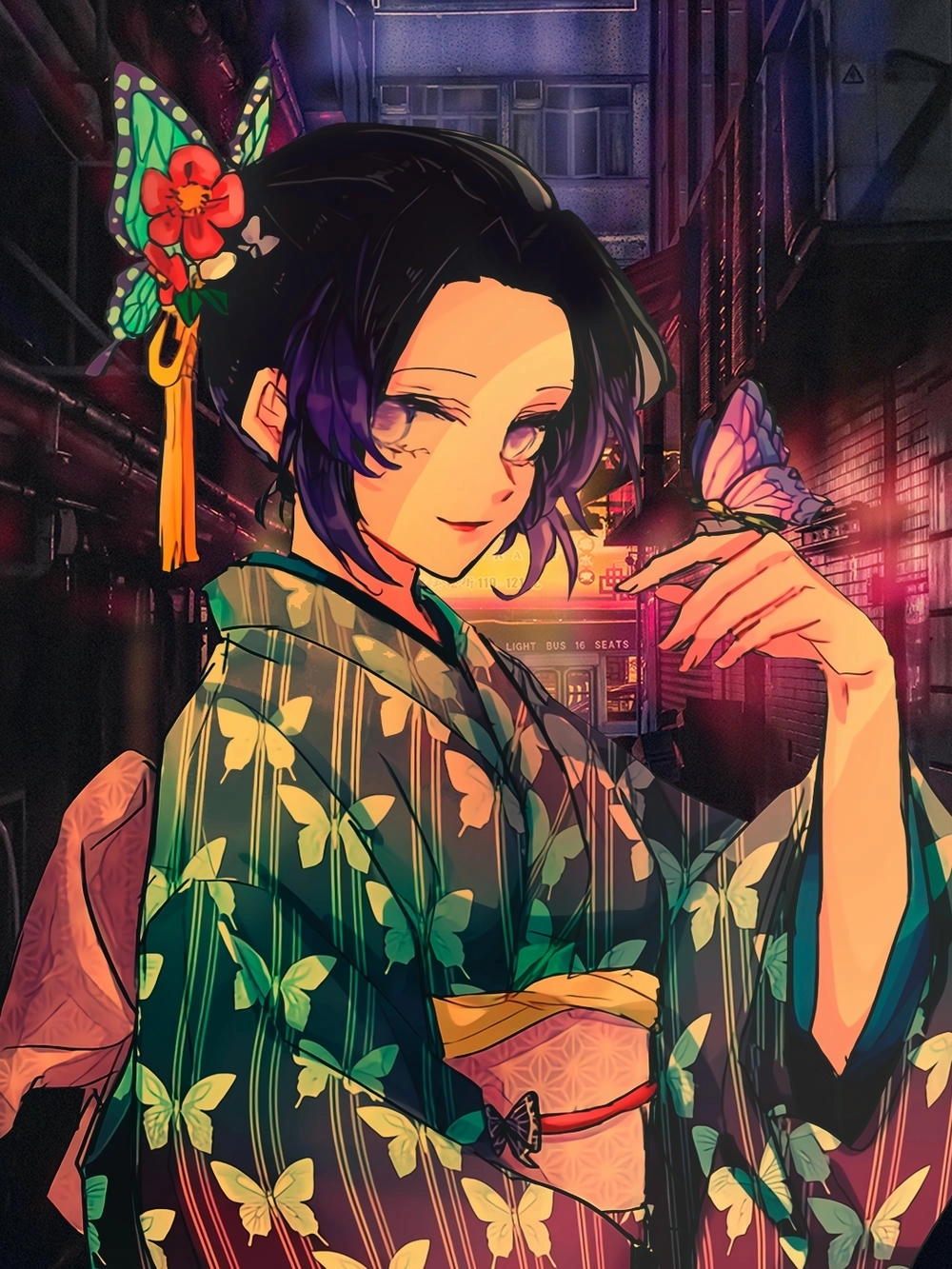 ảnh shinobu anime phiên bản gốc 