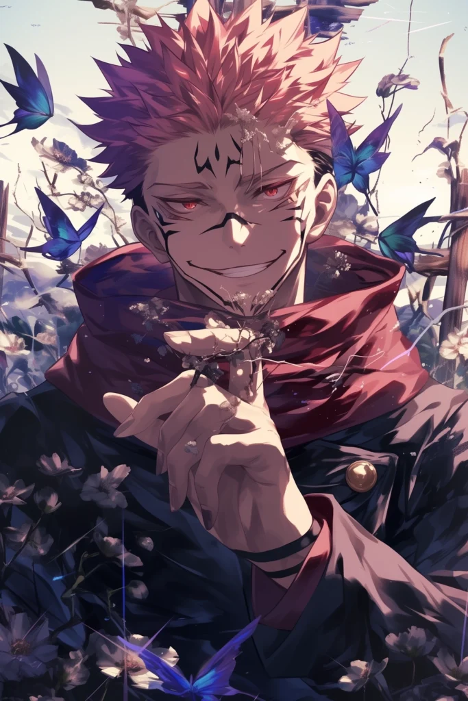 hình ảnh sukuna cool ngầu