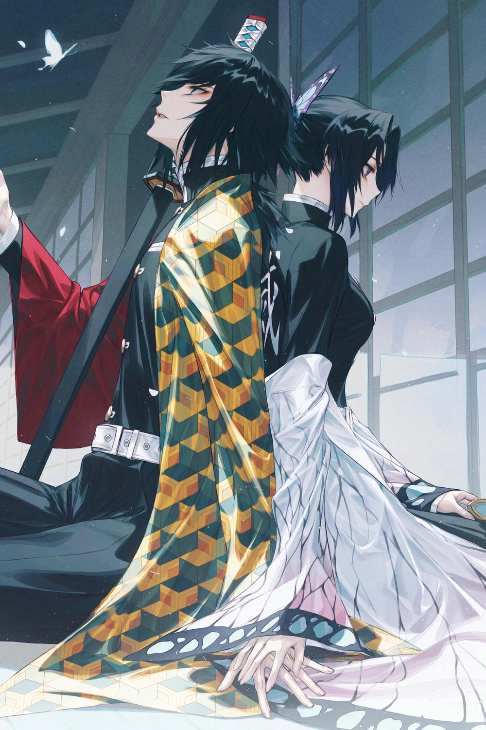 ảnh tomioka ngầu đậm chất kiếm sĩ Kimetsu no Yaiba 