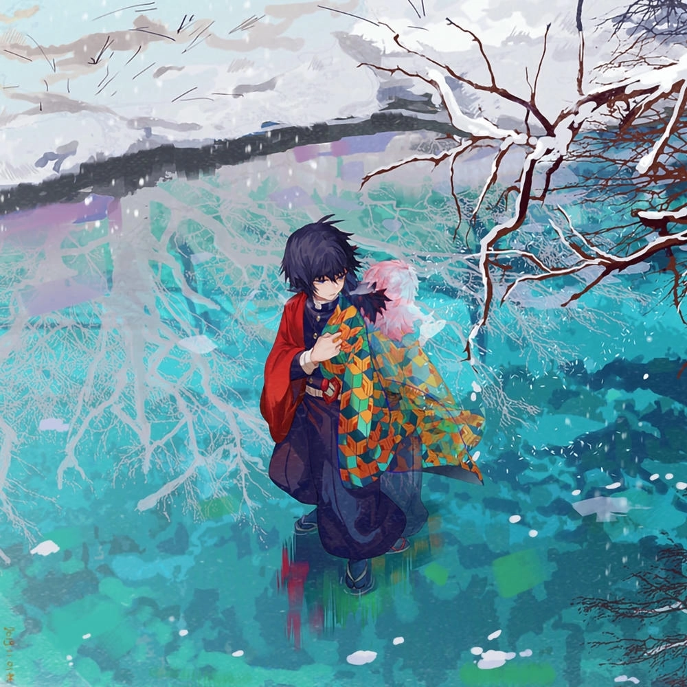 hình tomioka giyuu đẹp và cute trong anime 