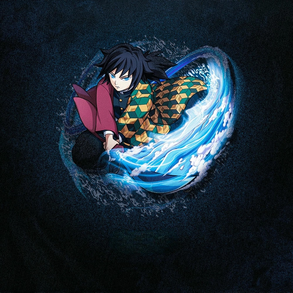 ảnh tomioka giyuu đẹp HD phong cách manga 