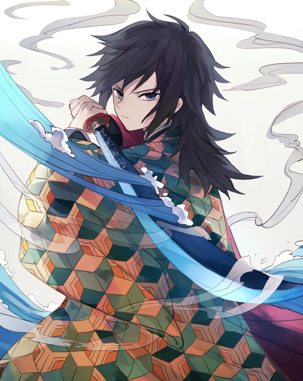 ảnh tomioka giyuu phiên bản chibi cute 