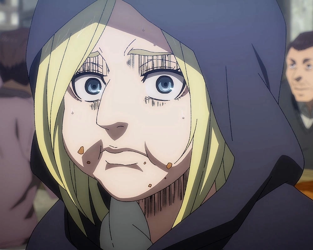 Annie Leonhart cận cảnh gương mặt 