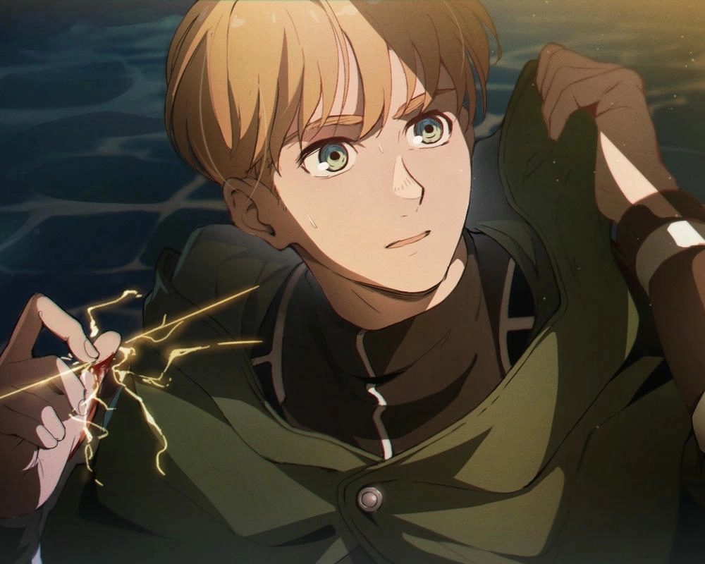 Armin Arlert từ series attack on titan 