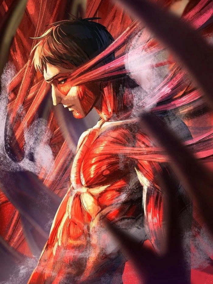 ảnh bertholdt hoover hot trong attack on titan 