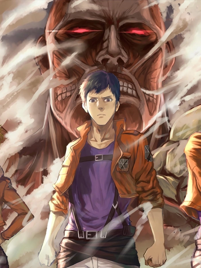 chân dung anime bertholdt hoover 