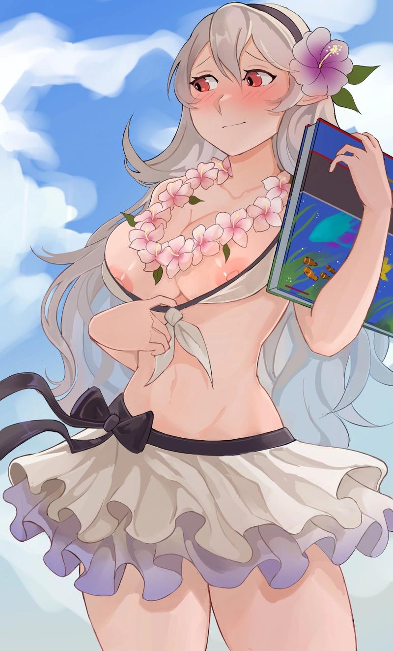 corrin hentai khoe ngực bự