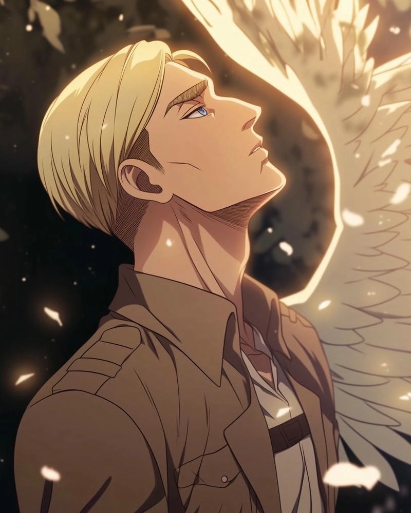 ảnh erwin smith anime 