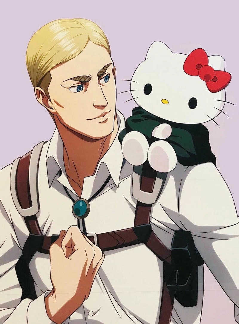 erwin smith anime ảnh ngầu 