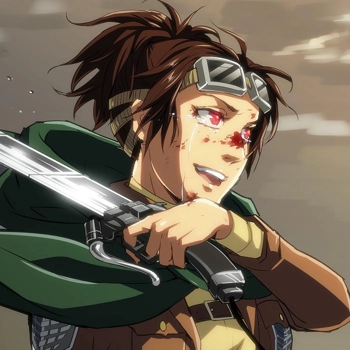Hange Zoë attack on titan 