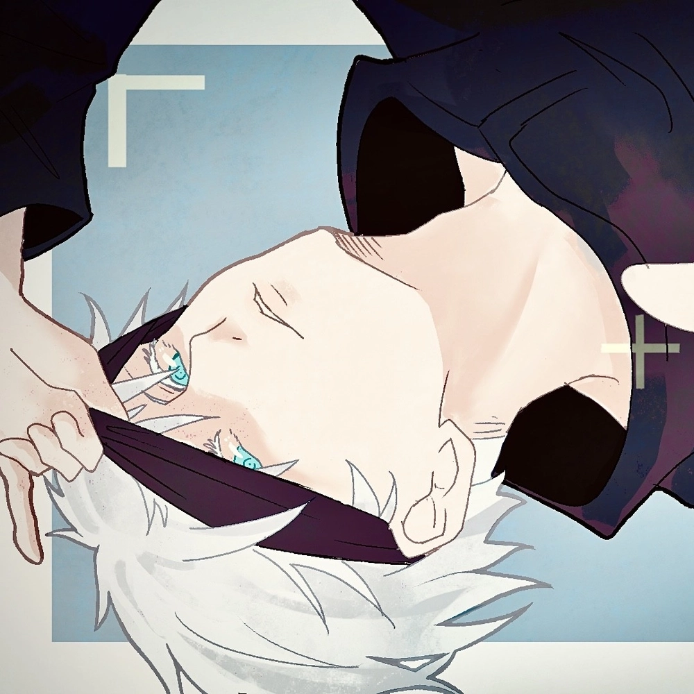 ảnh gojo satoru chibi siêu dễ thương 