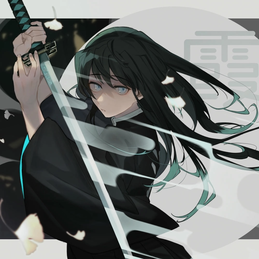 muichirou ngầu trong bản vẽ manga 