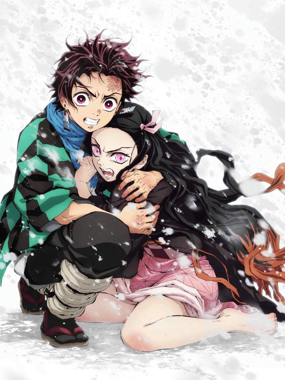 hình ảnh nezuko đáng yêu trong anime 